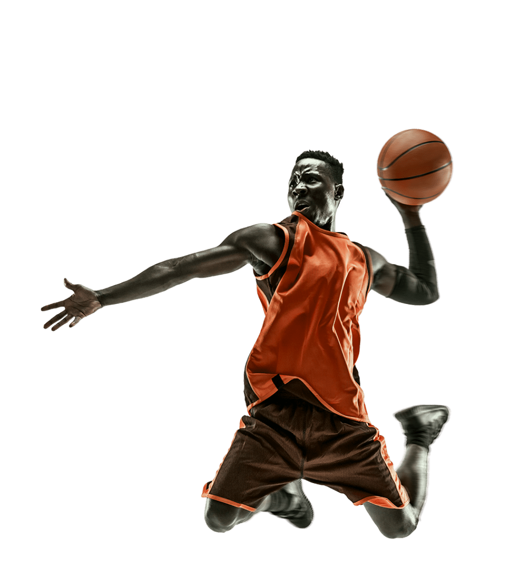 Picture of a basketball player.